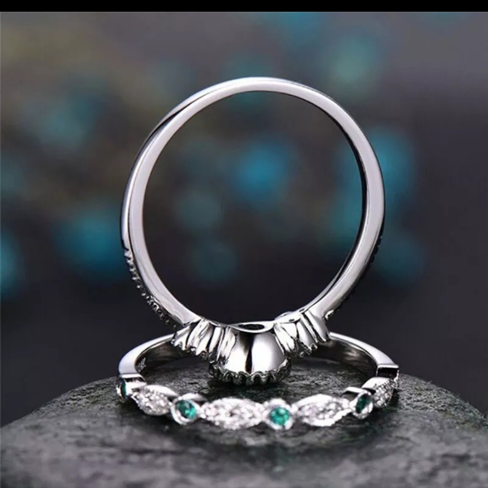 Emarald 925 sterling Silver - Picture 4 of 5